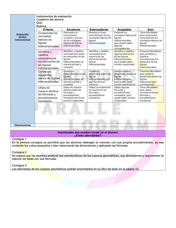 Planeación didáctica Matemáticas 3er grado Febrero 2025 - Image 2