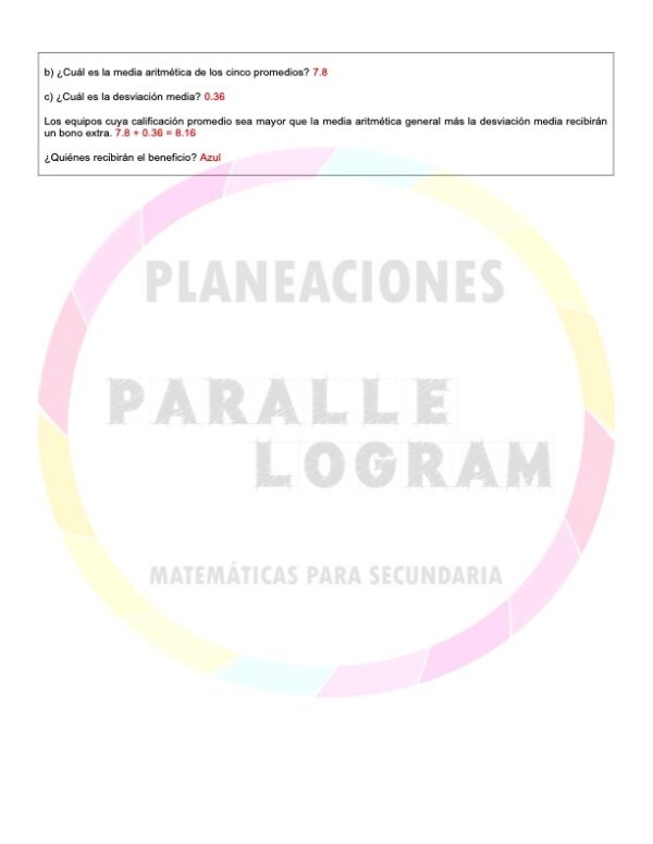Planeación didáctica Matemáticas 2do grado Abril 2025 - Image 2
